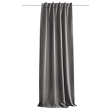 Home Basics Vorhang ACUSTICO grau 160 x 135 cm