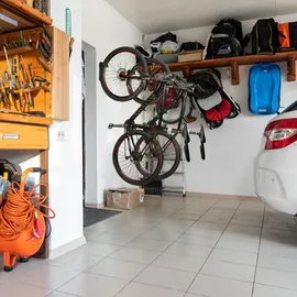 Relaxdays Fahrrad Wandhalterung 2er Set schwarz