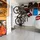 Relaxdays Fahrrad Wandhalterung 2er Set schwarz