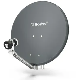 Dur-Line Select 1 Teilnehmer Set - Qualitäts-Alu-Satelliten-Komplettanlage - Sel...