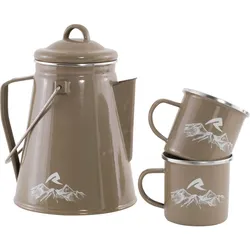 Robens Tongass Enamel Kettle khaki