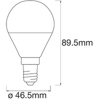 LEDVANCE Smart+ WiFi Mini bulb 485990 5W E14 warmweiß