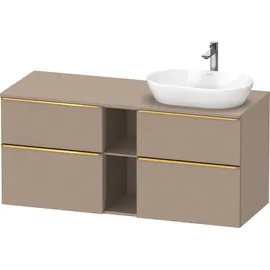 Duravit D-Neo Konsolenwaschtischunterbau wandhängend Leinen Matt 1400x550x664 mm - DE4970R34750000 DE4970R34750000