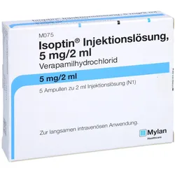 Isoptin Injektionslösung 5X2 ml
