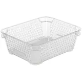 KEEEPER Stapelkorb Mirko 20 x 16 x 7 cm transparent
