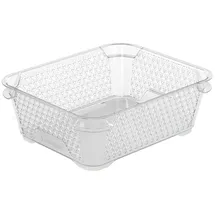 KEEEPER Stapelkorb Mirko 20 x 16 x 7 cm transparent