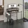 Tectake Schreibtisch Everett Dunkelbraun