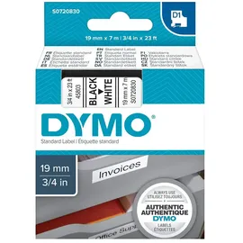 Dymo 45803 S0720830 schwarz auf weiss