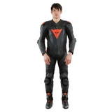 Dainese Laguna Seca 5 1-tlg. schwarz/fluo-rot 58