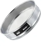 Stainless Steel Flour Sieve Kitchen Fine Mesh Oil Strainer Sifter Sugar Fil Top (40 Mesh)