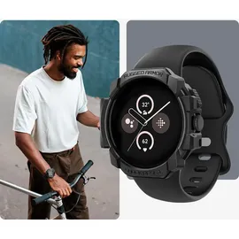 SPIGEN Rugged Armor matte black / Google Pixel Watch 3/2/1 (41mm)