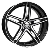 BROCK B33 8,5 x 19 5 x 114,3 ET38 Schwarz Glanz Vollpoliert