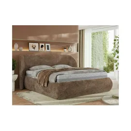 MKS Meble Polsterbett mit Bettkasten CAELA CLASSIC - braun ¦ Maße (cm): B: 225 H: 110