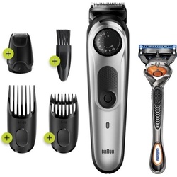 Braun, Trimmer + Haarschneider, Beard Trimmer mit Gillette Fusion5 BT5265 silber