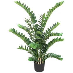 CREATIV green Künstliche Pflanze Zamifolia 130cm im Topf