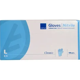 Abena Re-Seller GmbH Nitrilhandschuhe, Classic, puderfrei, blau M