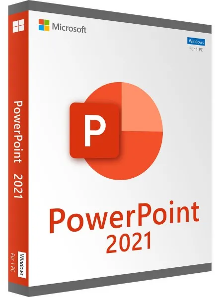 Microsoft PowerPoint 2021 Windows | Vollversion | Sofortdownload + Produktschlüssel