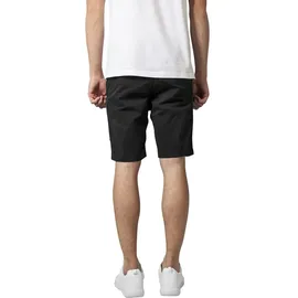URBAN CLASSICS Stretch-Twill-Joggshorts schwarz XXL