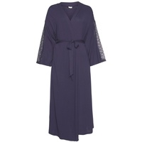 LASCANA Damen Kimono nachtblau Gr.36/38