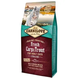 Carnilove Sparpaket 2 x 6kg Karpfen & Forelle / Sterilised