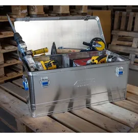 ALUTEC München Alubox Aluminium 560 x 370 x 245 mm Silber