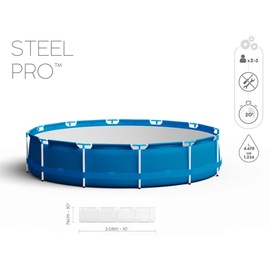 BESTWAY Steel Pro Frame Pool 305 x 76 cm