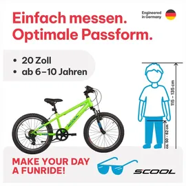 coolmobility gmbh S'COOL Xroc 20 Zoll grün