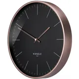 KIENZLE Funk-Wanduhr 25 cm 25 roségold/schwarz