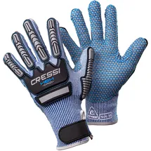 Cressi Hex Grip 3 Mm Handschuhe - Blue - XS,