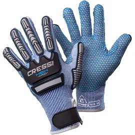 Cressi Hex Grip 3 Mm Handschuhe - Blue - XS,