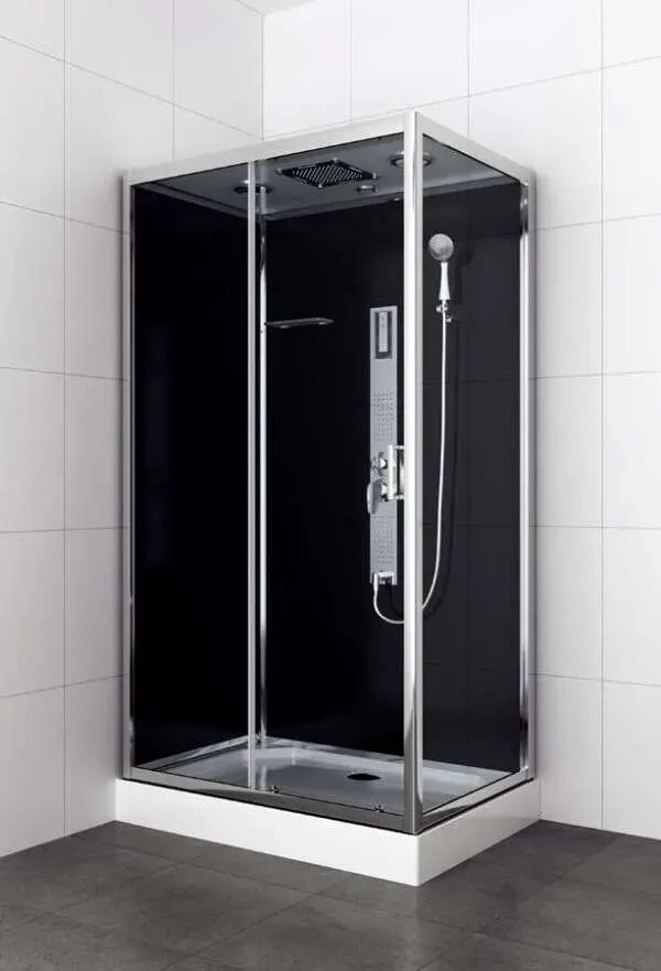 DM-San Duschmeister Komplettdusche Schiebetür mit.. - Duschkabine