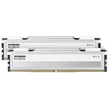 Klevv FIT V 32GB (2X 16GB) DDR5 Gaming RAM 6000MT/s PC5-48000 Ungepuffert Non-ECC 1,35V CL30 Speicherkit