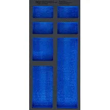 BGS Werkstattwageneinlage 1/3, leer: 7 Ablagefächer, 408 x 189 x 32 mm