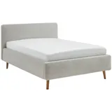 Meise Möbel Polsterbett Mattis 140 x 200 cm Cord Beige
