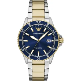 Giorgio Armani WORLD EXPLORER Quarz Edelstahl 43 mm AR11682