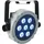 Showtec Compact Par 7 Q4 7x 4 W RGBW LED PAR - grau