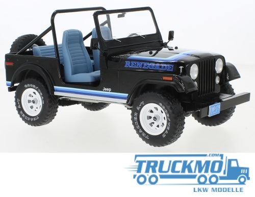 MCG Jeep CJ-7 Renegade 1980 schwarz MCG18281