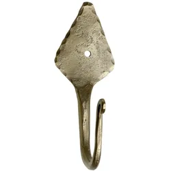 Chic Antique Ovaler Eisen Haken, Länge 12, Breite 4,5 cm