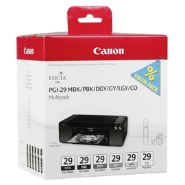Canon PGI-29 Multipack schwarz/grau