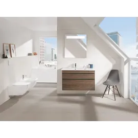 Villeroy & Boch V&B Möbelwaschtisch VENTICELLO 100x50cm, m HL, m Überlauf, links, weiß