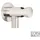 Dornbracht Wandanschlussbogen mit integriertem Brausehalter,