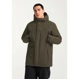 Jack Wolfskin Herren Glacier Shield Parka (Größe XL, oliv)