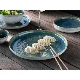 CreaTable Yuki Tafelservice 12-tlg. grün-blau