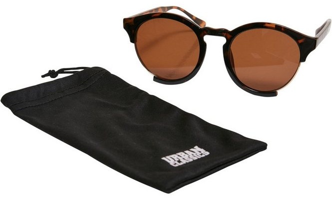 URBAN CLASSICS Sonnenbrille Urban Classics Unisex Sunglasses Coral Bay braun