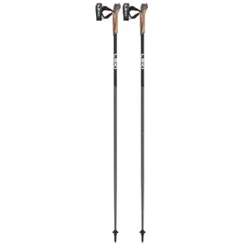 Leki Response 125 cm dark anthracite-black-white