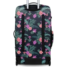 Cabaia Essentials Trolley Valladolid 2-Rollen Cabin 80 cm / 110 l schwarz/flieder