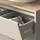 Vicco Waschbeckenunterschrank Edelin 2 Schubladen 80 x 50 x 45 cm Grau