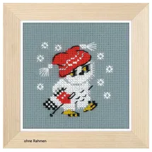 Riolis Kreuzstich-Set Schnee, Zählmuster