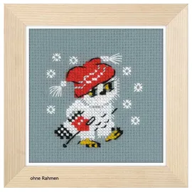 Riolis Kreuzstich-Set Schnee, Zählmuster