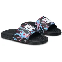 DC Shoes Sandale DC SHOES "Bolsa", Jungen, Gr. 3,5, bunt (blau, rot, weiß), Obermaterial: Synthetikmaterial / Futter: Textil / Außensohle: EVA., Schuhe Sandale